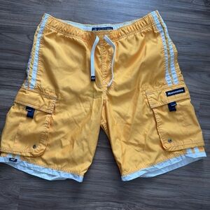 Abercrombie & Fitch Mustard Cargo Shorts XL
